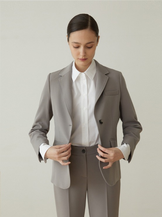 Tailored single jacket M3A106GY