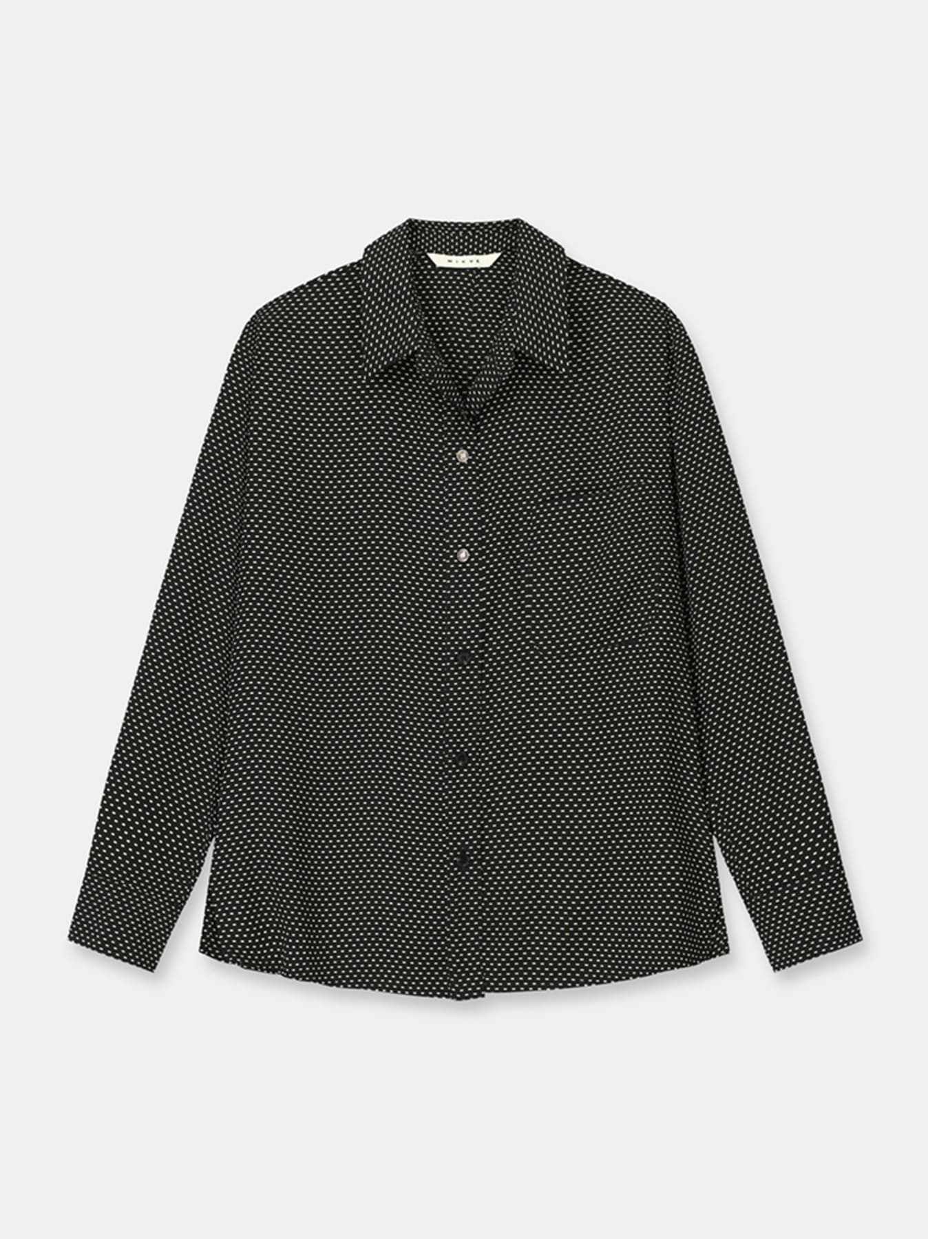 Print texture shirt blouse M3C203